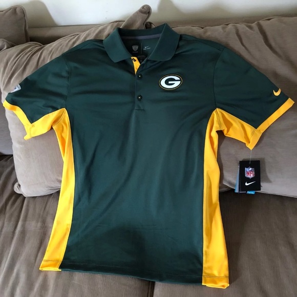 packers nike polo